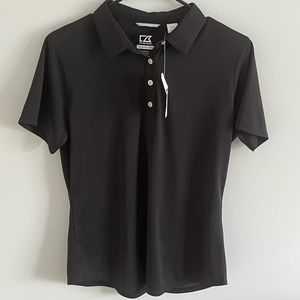 cutter and buck quarter button golf polo